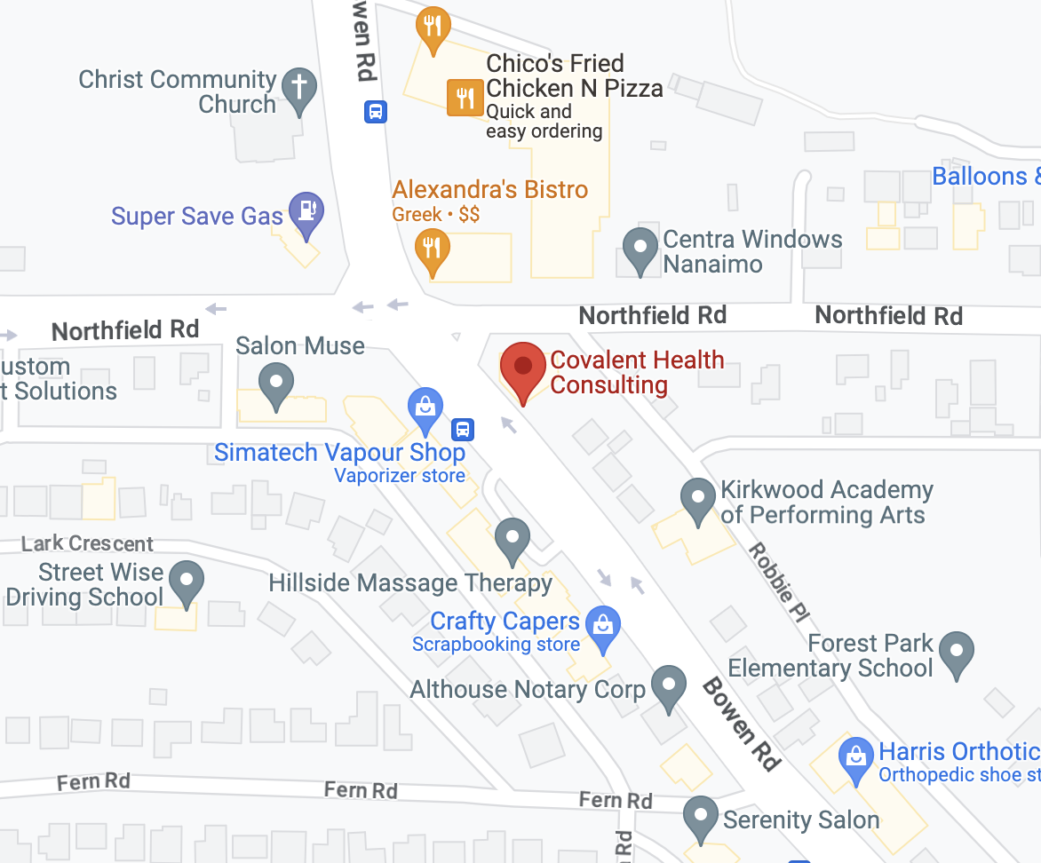 Map to Covalent Counselling in , 